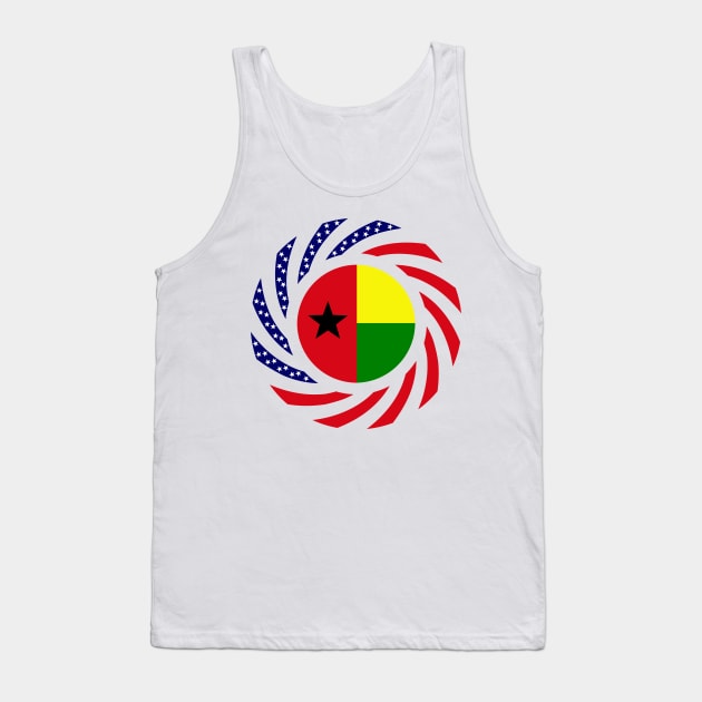 Guinea Bissau American Multinational Patriot Flag Series Tank Top by Village Values